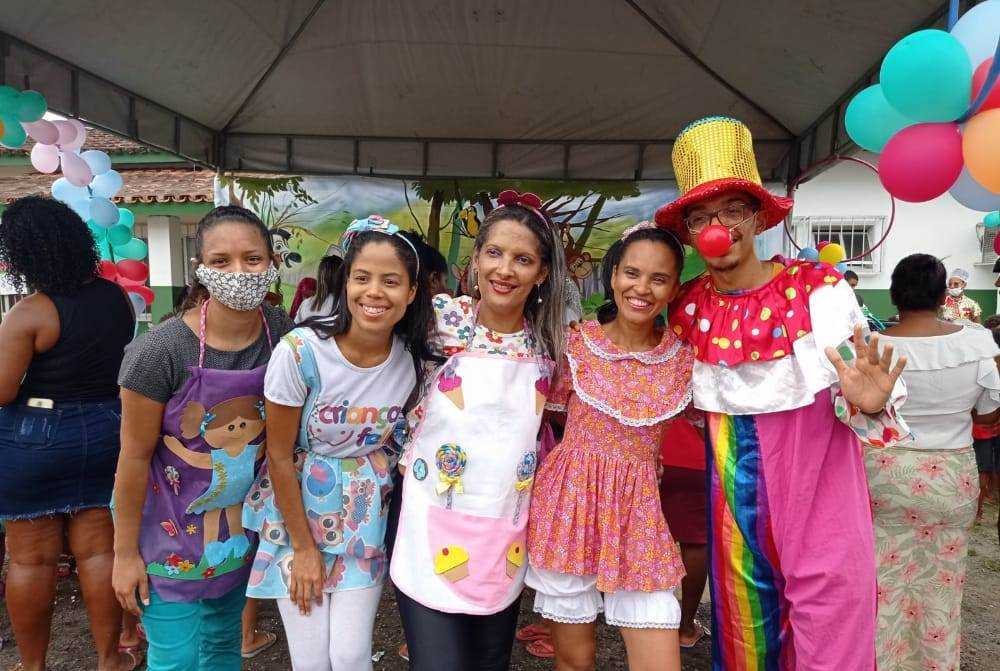 Camacã: PSF Dr. Jaquisson de Deus I leva diversão paras crianças do Bairro Novo de São João do Panelinha